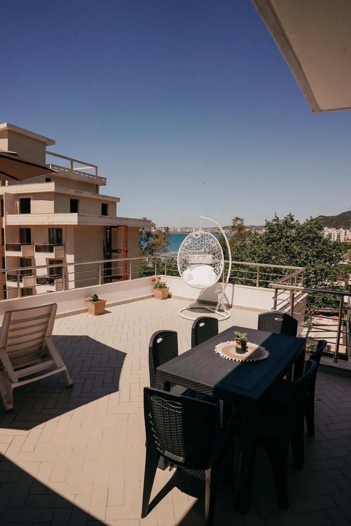 Apartamento Rrapi Seaview Penthouse - By Eka Luxury Vlorë